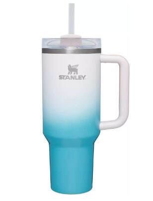 Wildflower Stanley FREE KEYCHAIN 40 Oz Tumbler Engraved -  in